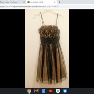 Roberta Sleeveless Dress Junior Size 3/4 Dillard's